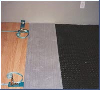 Photo of laminate flooring